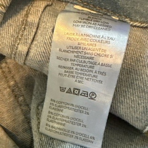 Maeve Anthropologie The Colette Wide Leg Jeans Light Wash Blue High Rise 26 - Picture 8 of 8